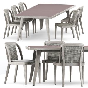 Rock Garden Side Chair And 265 Table By Janusetcie