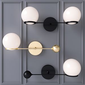 O & G Contrapesso Led Single Sconce