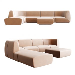 Stellar Works - Infinity Sofa Option7