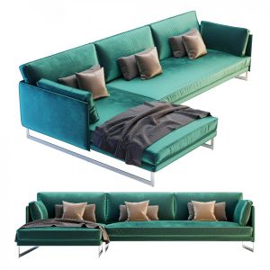 Saba Italia - Livingston Three Seater Corner Sofa