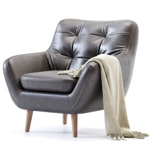 Armchair Vitio Velevet Leather