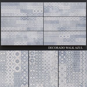 Keros Walk Azul Decorado