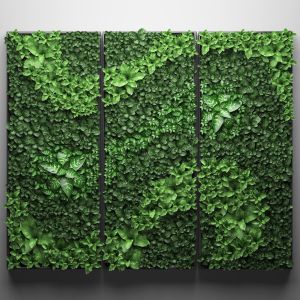 Vertical Gardening Picture, green wall, flowers