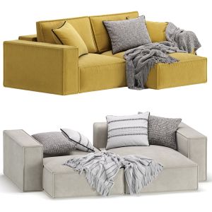 Corner Sofa Loft Ebi Happy Yellow