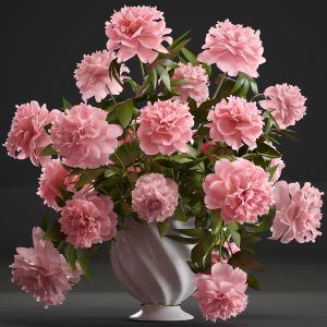 Bouquet Pink Peonies