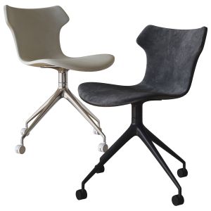 Papilio Shell Office Chair B&b Italia