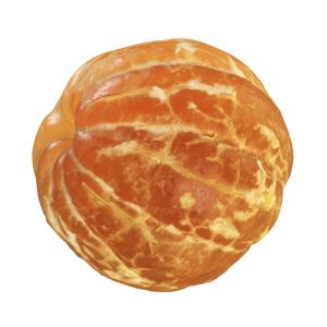 4k Scanned Peeled Tangerine