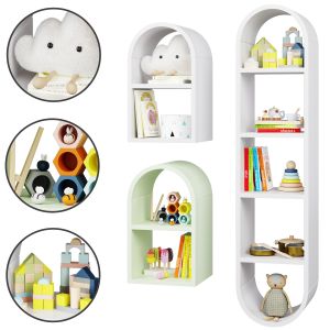 Wall Shelf Mallory Kids With Decor By Crate&barrel