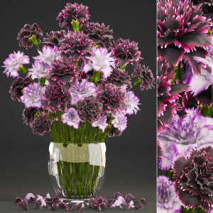 Bouquet Of Flowers Dianthus