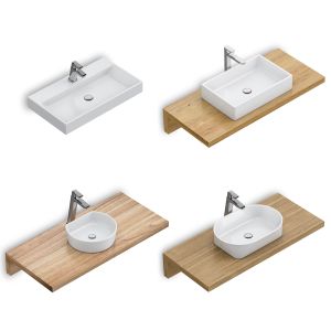 Set Of Washbasins Ravak Set 60