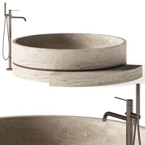 Davani Parallel B185 Bathtub & Nobili Velis