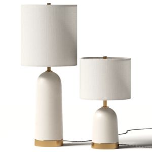 Pottery Barn Carolina Ceramic Usb Table Lamps