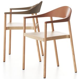 Plank Monza Stackable Oak Chair