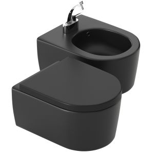 Mini Link Wc Bidet By Ceramica Flaminia Washbasin