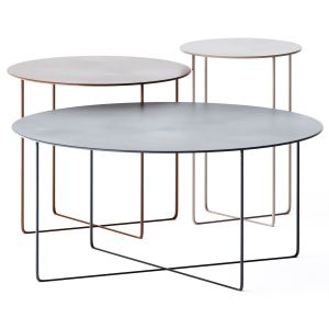 Metal Round Coffee Table Junsei By Amura