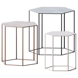 Side Tables Hexagon By Desalto