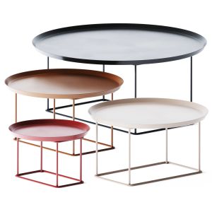 Fat Coffee Tables Set By B&b Italia