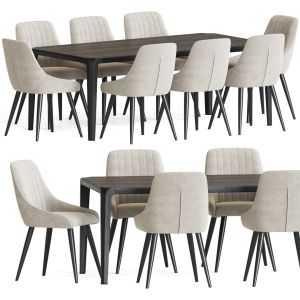 Chipman Chair Eiles Table Dining Set