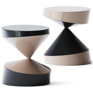 Coffee Table Whirling Twins By I + I