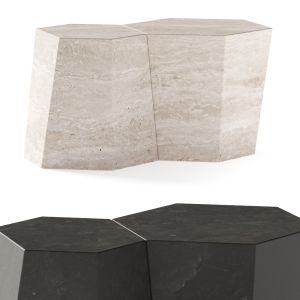 Casamania And Horm Hexagon Pietra Side Table