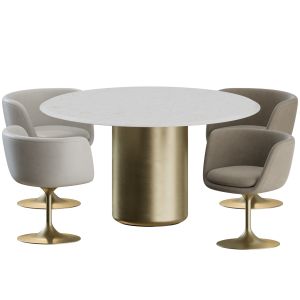 Voyage Dinning Set By Natuzzi