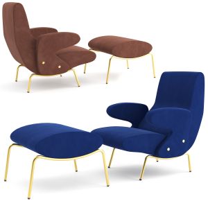 Delfino Armchair By Arflex