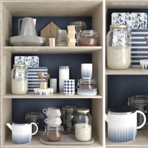 Shelf With Kitchen Accessories 3