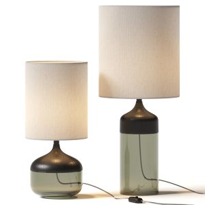 Pottery Barn Stephe Glass Table Lamps