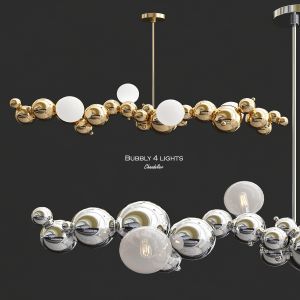 Bubbly 4 Light Chandelier