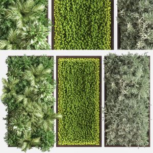 Wooden Planks Vertical Garden And Mosswalls 2