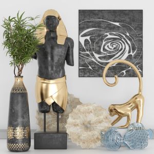 Decorative Set In Egyptian Style