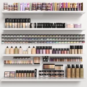 Big Set Of Cosmetics For Shops And Beauty Salons