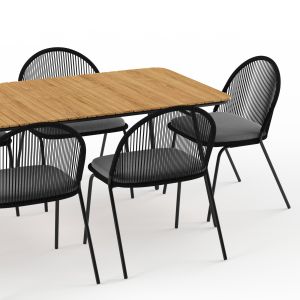 Shann Soumaya Table & Chairs