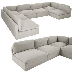 1970s Zanotta Modular Sectional Sofa