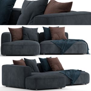 Roxen Sofa Velvet Materials