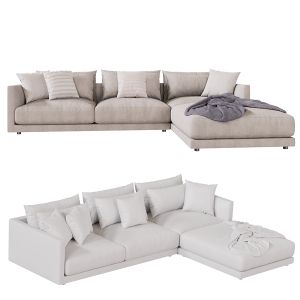 Sofa Poliform Bristol With Ottoman