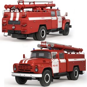 Zil 130 Ac-40 Firecar 1978