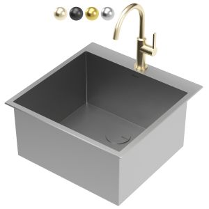 Kraus Stainless Steel Single Bowl Sink