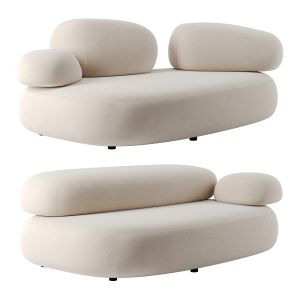 Pebble Rubble Sofa By Moroso Set 1