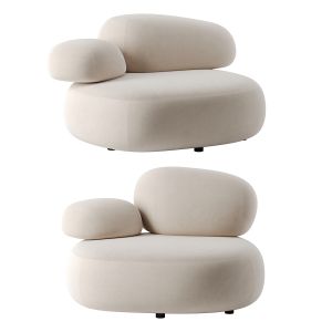 Pebble Rubble Sofa By Moroso Set 4