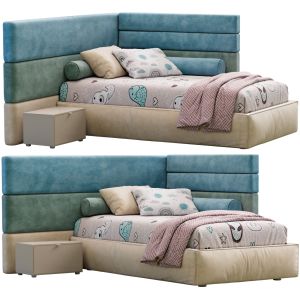 Bed Boiserie Set By Tvils