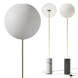 Giopato & Coombes Soffio Frosted Floor Lamp