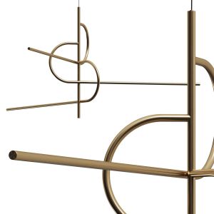 Gallotti And Radice Key To Heaven Pendant Lamp