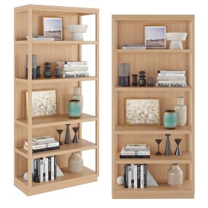 Pacific Tall Bookcase