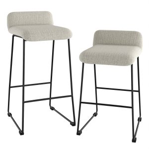 Zoe Metal Bar,  Counter Stools