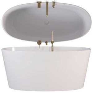 Oval Freestanding Stone Bath