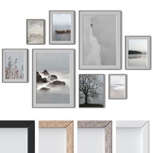 Set Of 8 Wall Paintings 2446