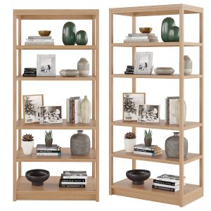 Pacific Etagere Bookcase