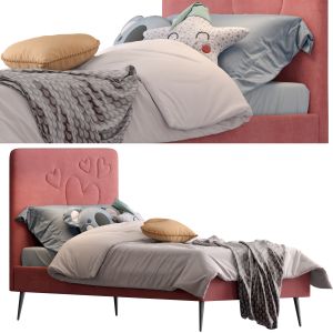 Heart Single Bed