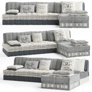 Maili Sectional Sofa Gray